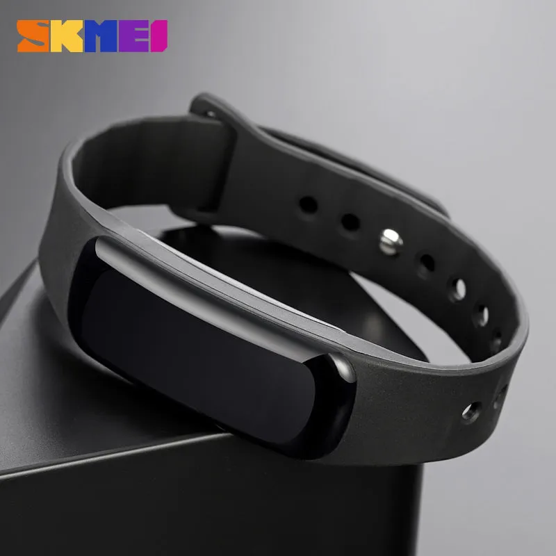 SKMEI 1827 LED Display Touch Watch w/ 3D Rounded Arc Mirror