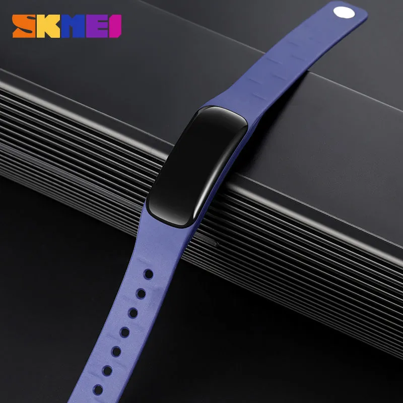 SKMEI 1827 LED Display Touch Watch w/ 3D Rounded Arc Mirror