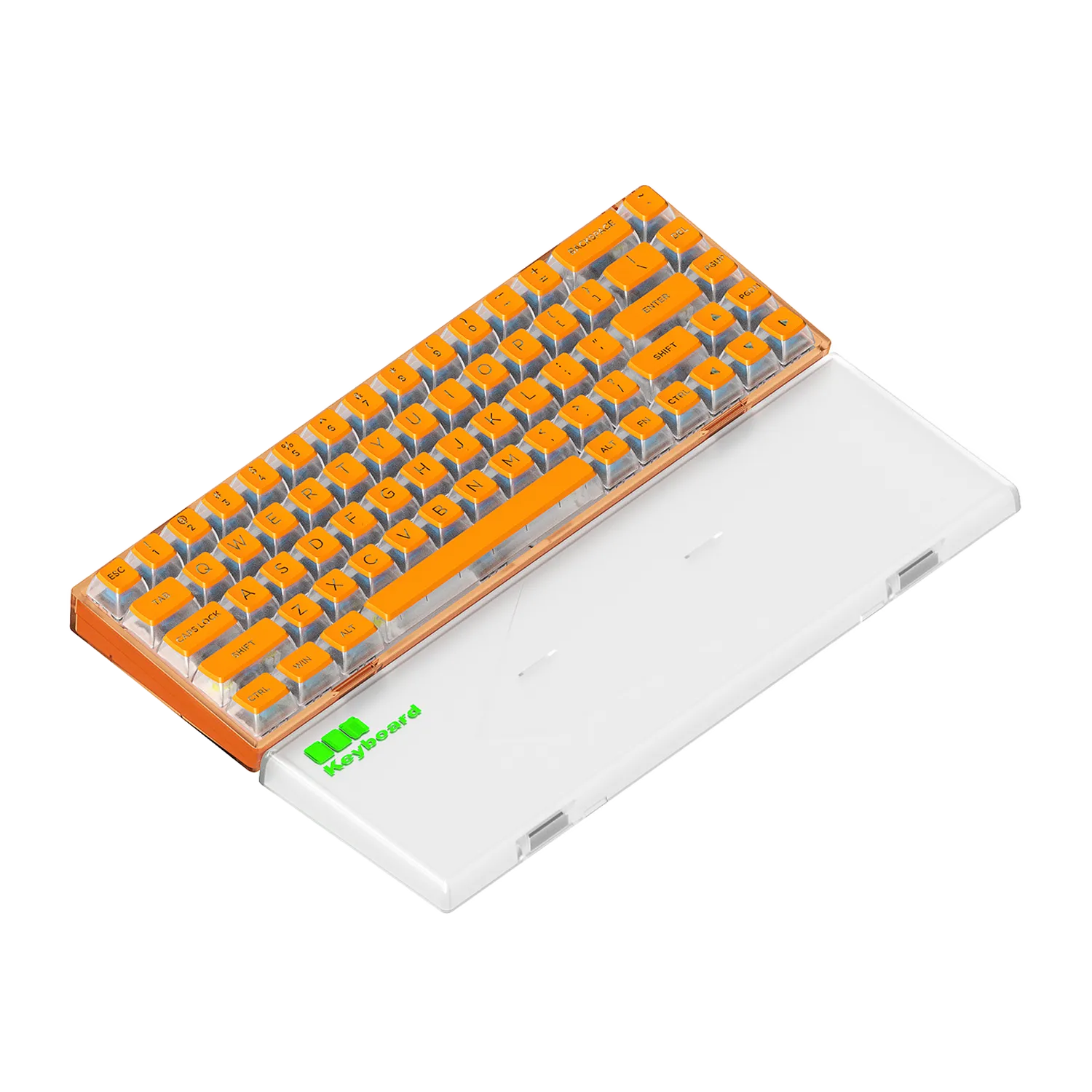 Soda Orange 65% RGB Clicky Mechanical Wireless Gaming Keyboard