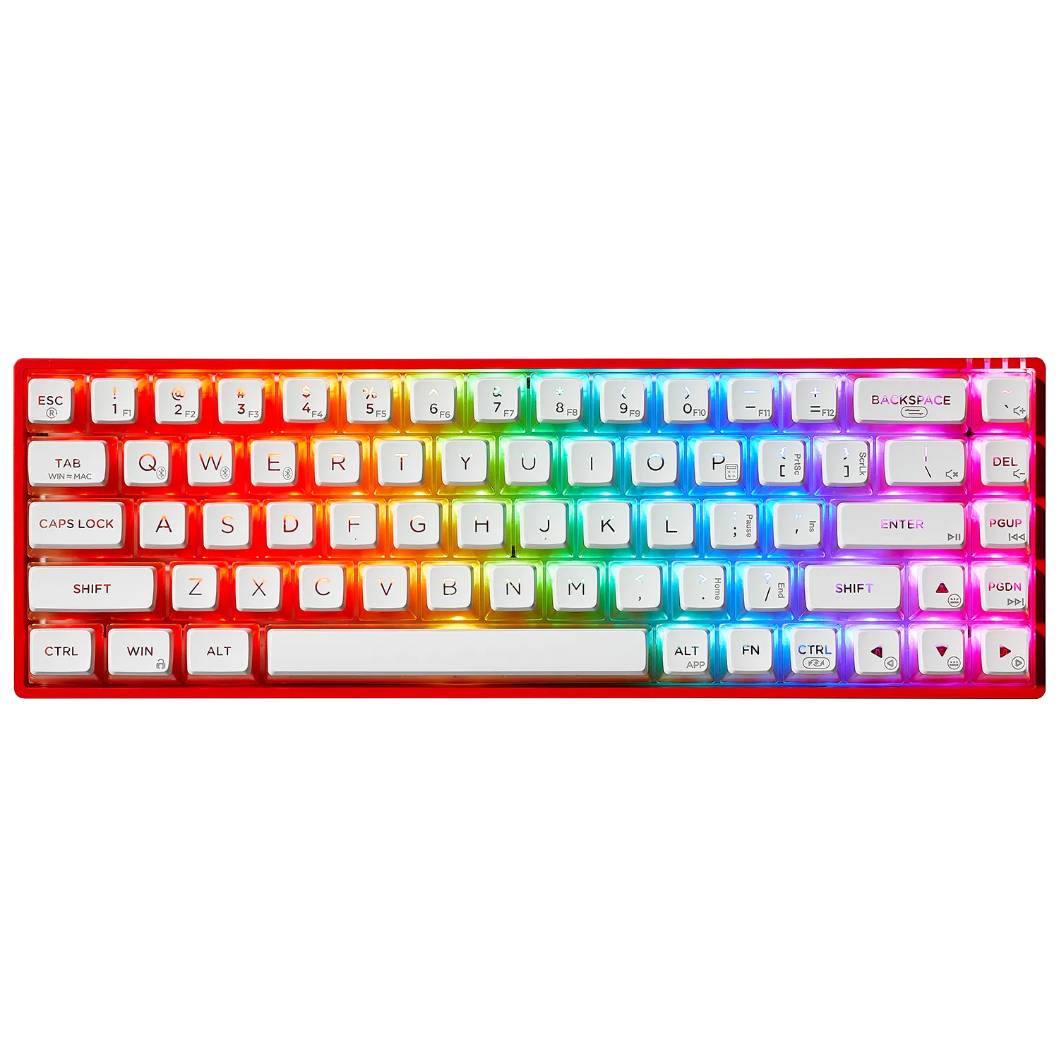 Soda Red 65% RGB Linear Mechanical Wireless Gaming Keyboard