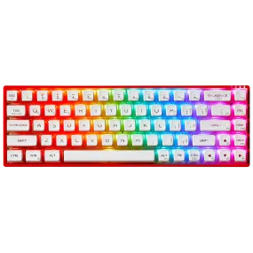 Soda Red 65% RGB Linear Mechanical Wireless Gaming Keyboard