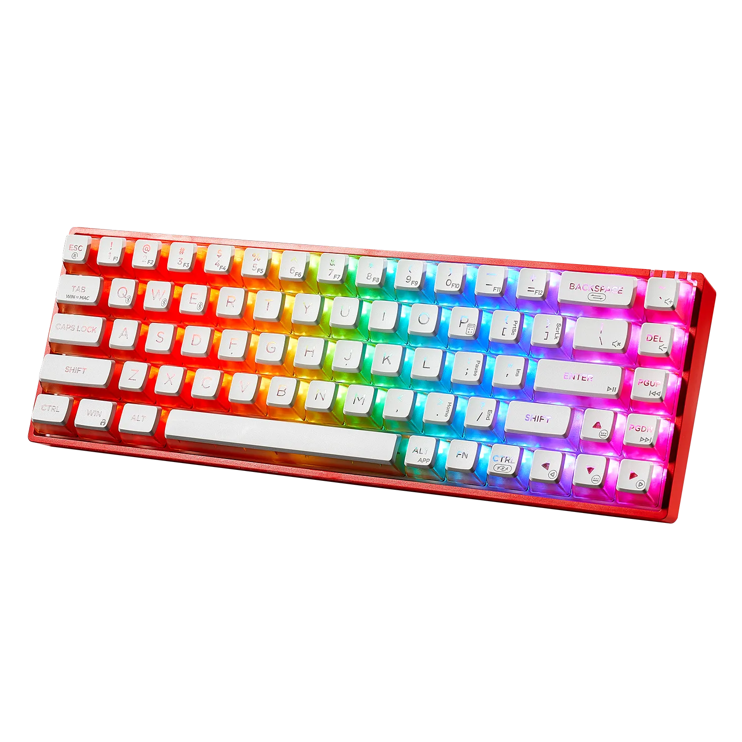 Soda Red 65% RGB Linear Mechanical Wireless Gaming Keyboard