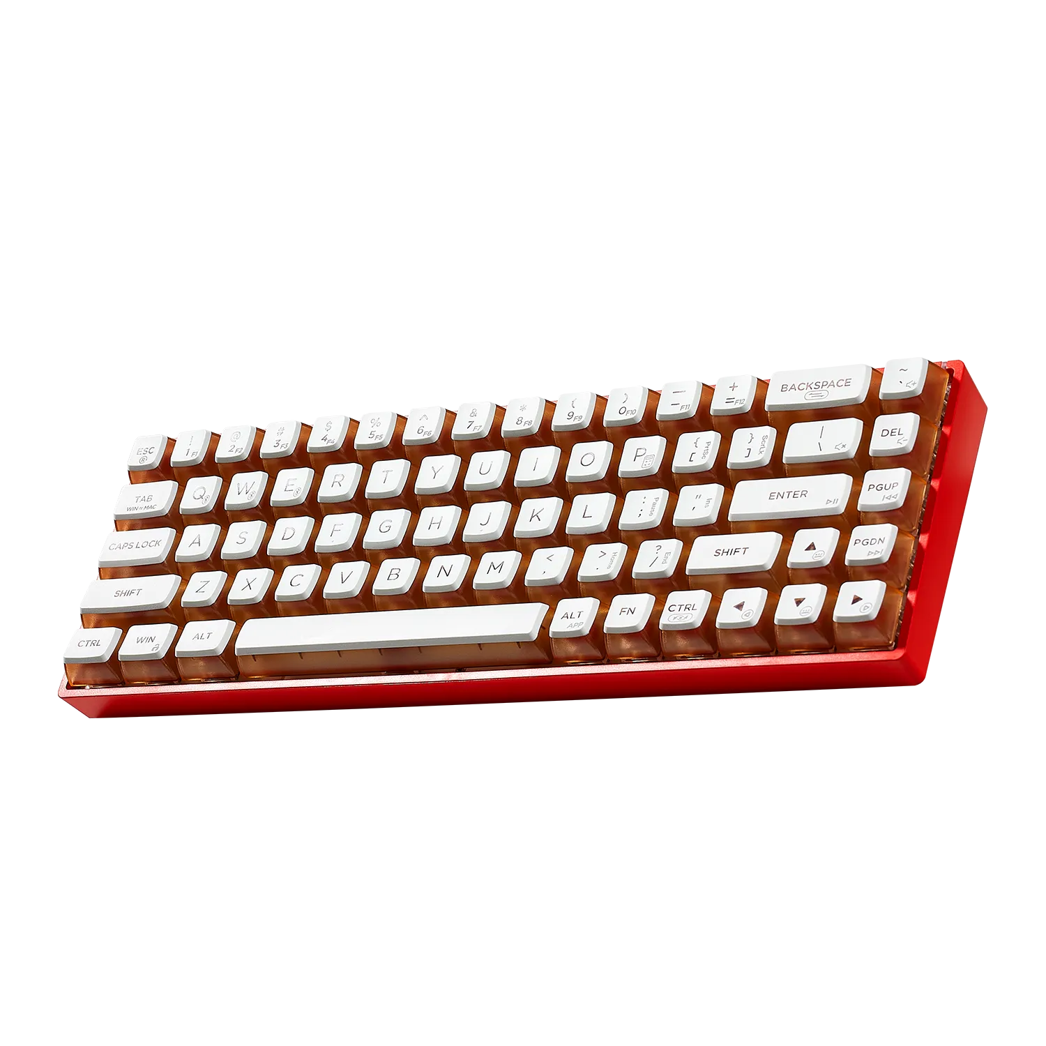 Soda Red 65% RGB Linear Mechanical Wireless Gaming Keyboard