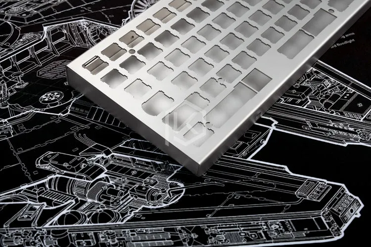 stainless steel enclosed case for xd84 eepw84 75% mechanical keyboard