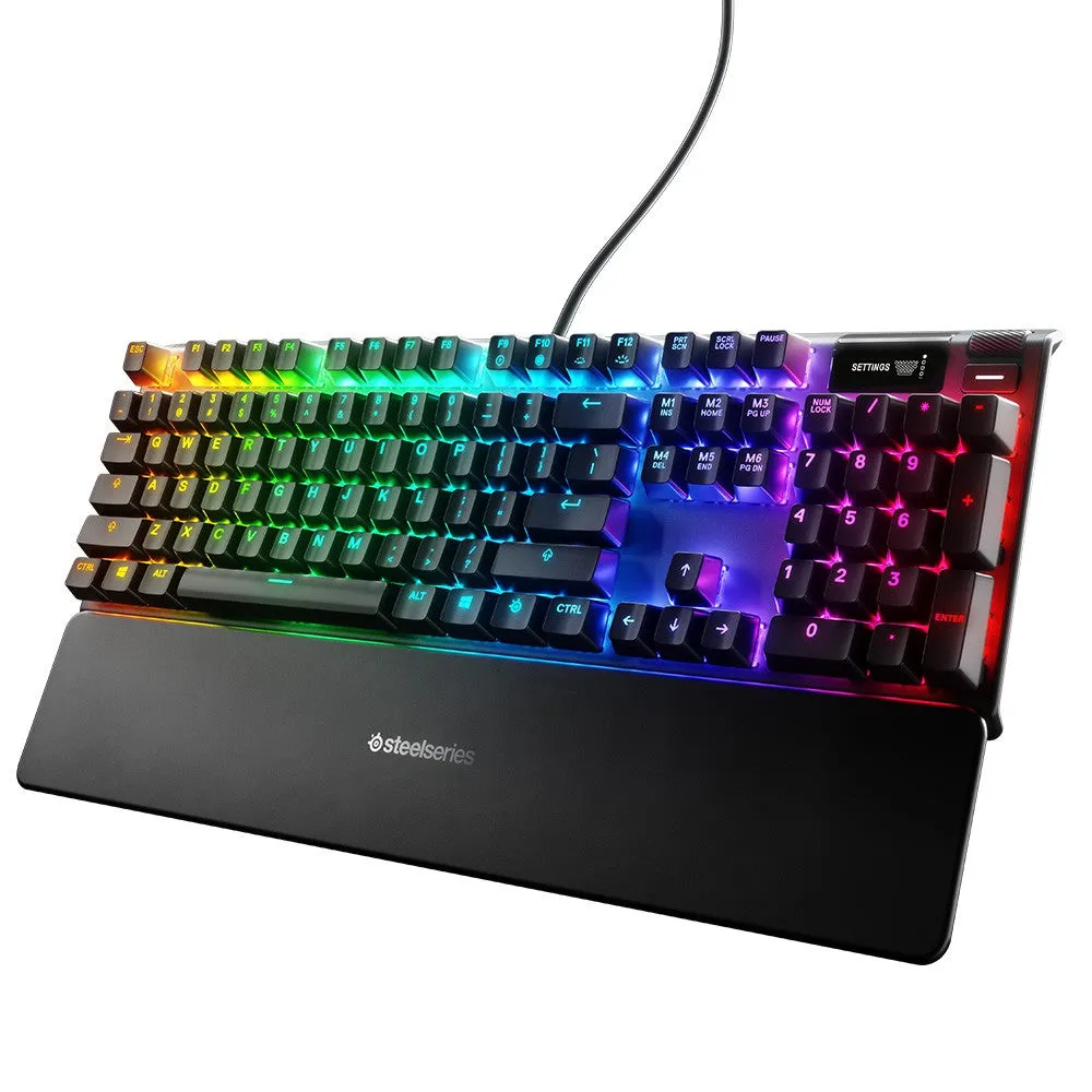 SteelSeries Apex 7 Red Switch RGB Mechanical Gaming Keyboard (64636)