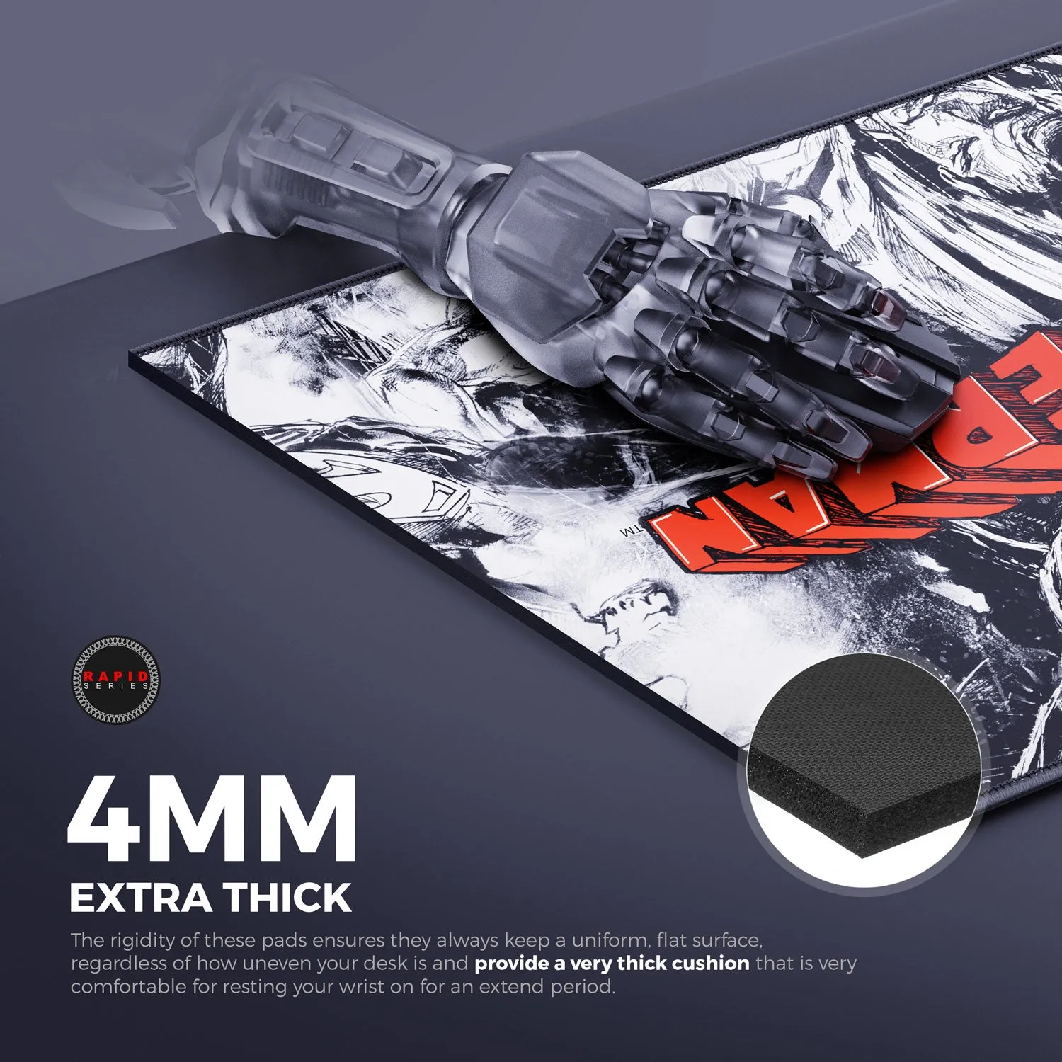 Superman Jim Lee Edition Gaming Mouse Pad