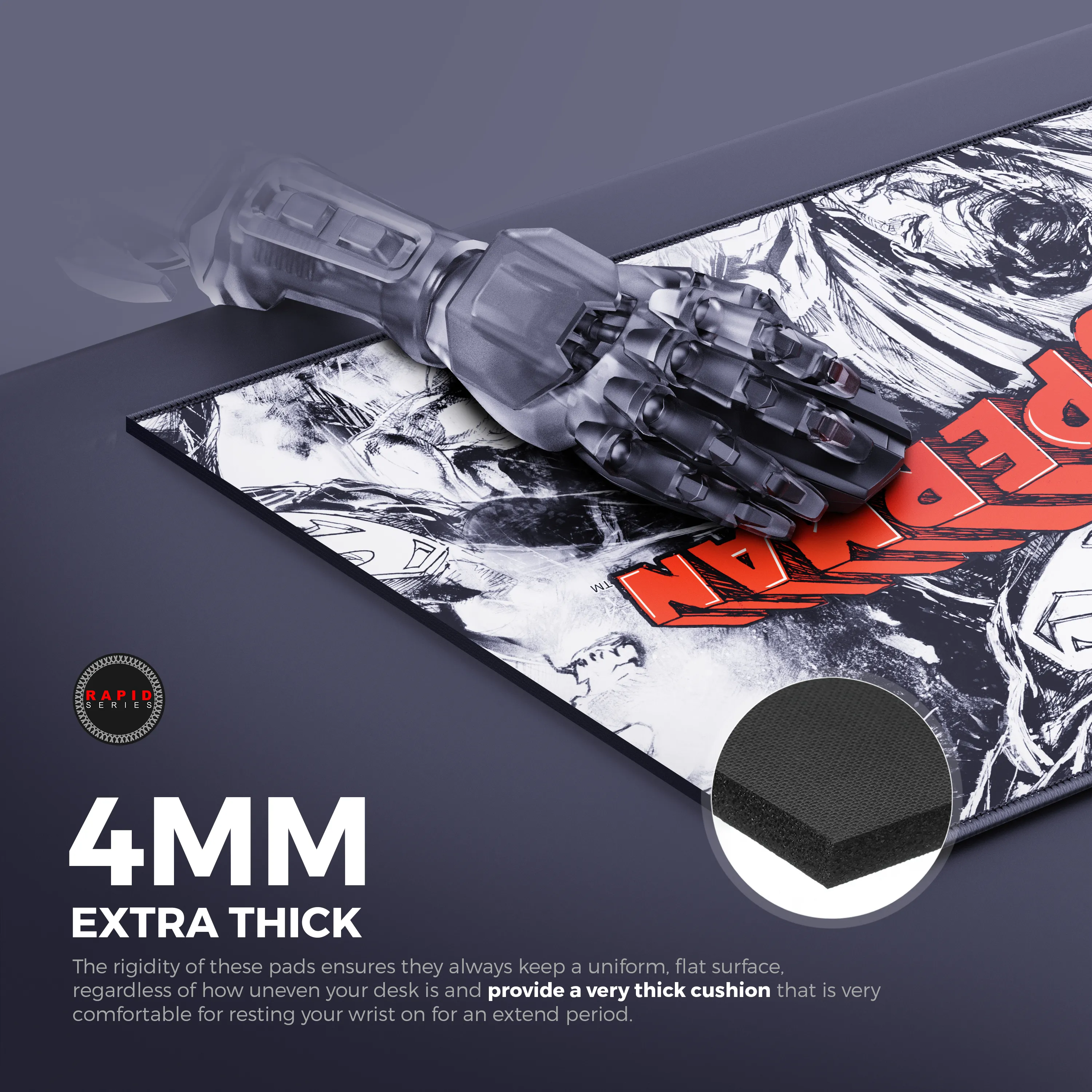 Superman Jim Lee Edition Gaming Mouse Pad