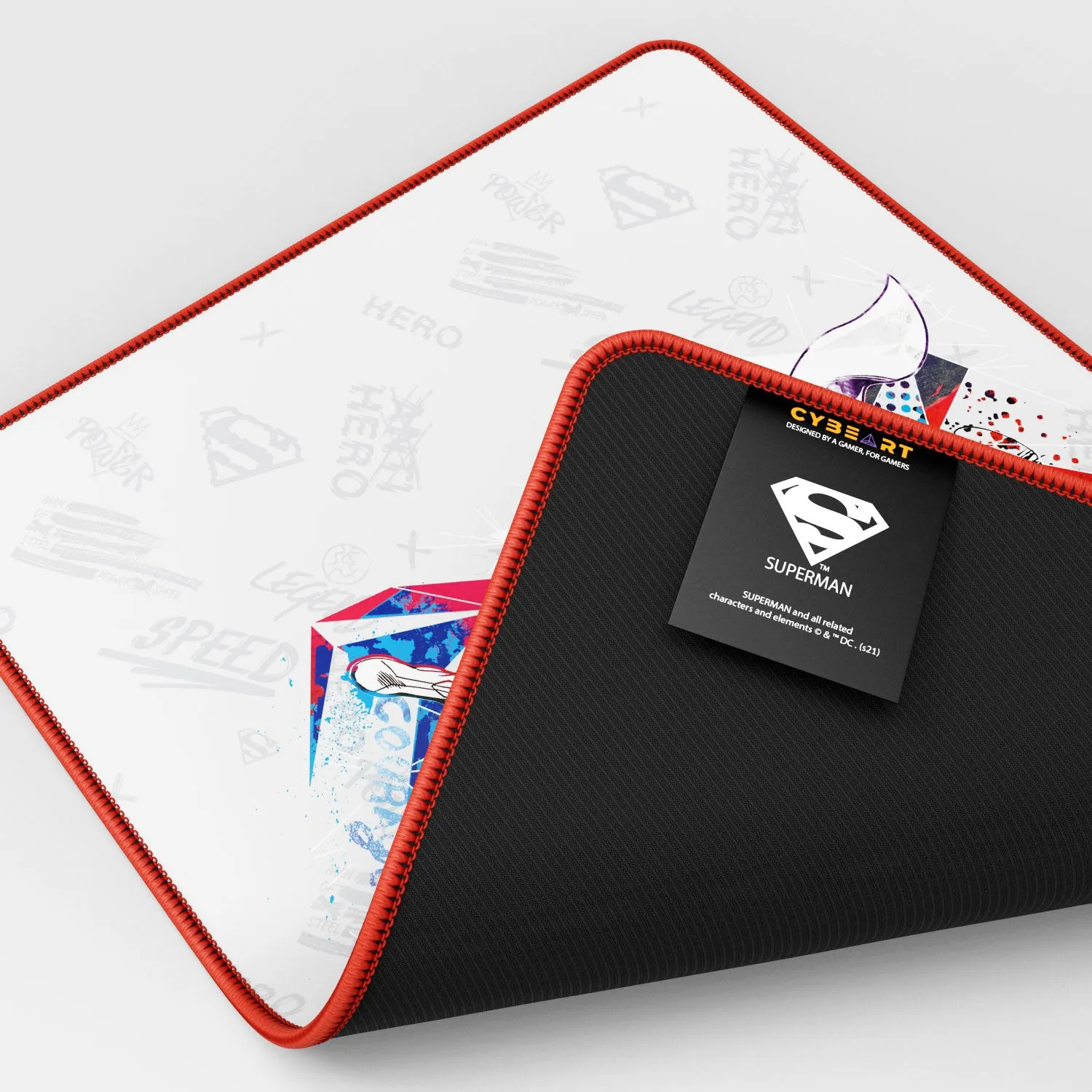 Superman - Truth Honor Courage Gaming Mouse Pad