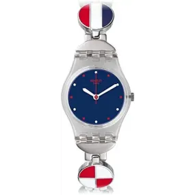 Swatch Women's Marinette Analog Quartz Stainless Steel Watch LK344G