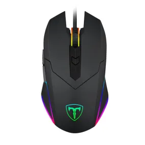 T-Dagger Lance Corporal 3200Dpi 5 Button|180Cm Cable|Ambi-Design|Rgb Backlit Gaming Mouse - Black