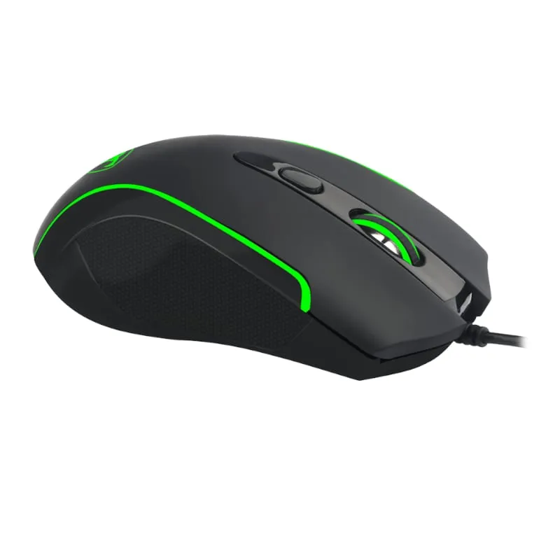 T-Dagger Private 3200Dpi 6 Button|180Cm Cable|Ergo-Design|Rgb Backlit Gaming Mouse - Black