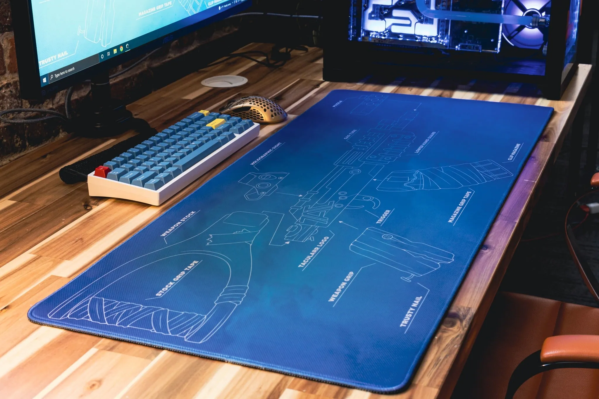 Tacularr Content Creator Collaboration Limited Edition Gaming XL Mouse Pad