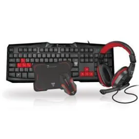 Techmade Kit 3in1 Tastiera   Mouse Wireless   Tappetino   Cuffia Gaming