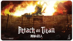 The Beginning Standard Gaming Playmat Mousepad for Attack on Titan