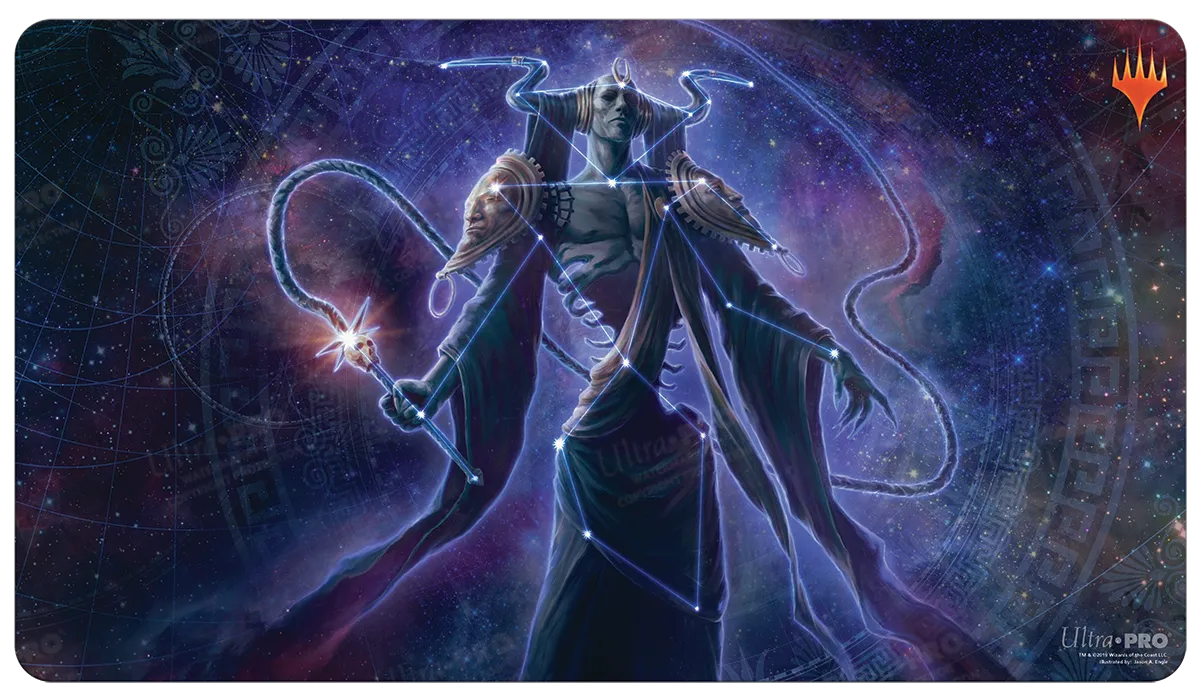 Theros Beyond Death Erebos, Bleak-Hearted Alt Art Standard Gaming Playmat for Magic: The Gathering