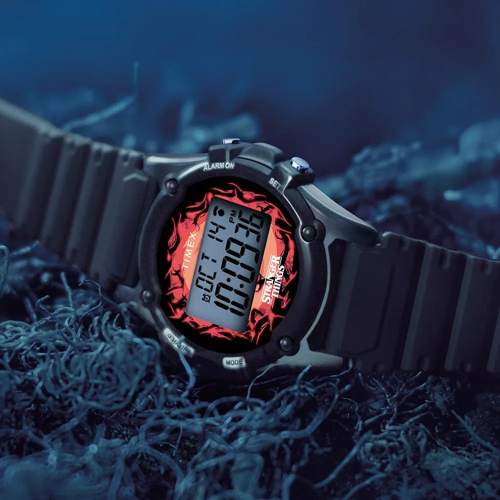 Timex Atlantis x Stranger Things Digital 40mm Resin Band