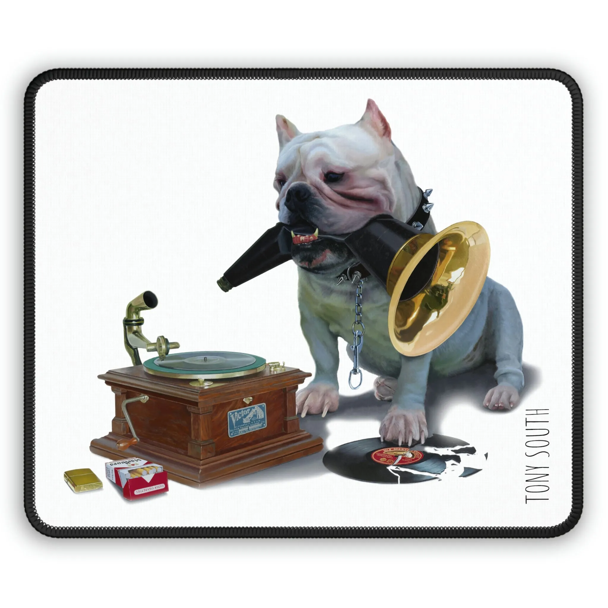 Tony South: "His Masters Voice" - Gaming Mouse Pad