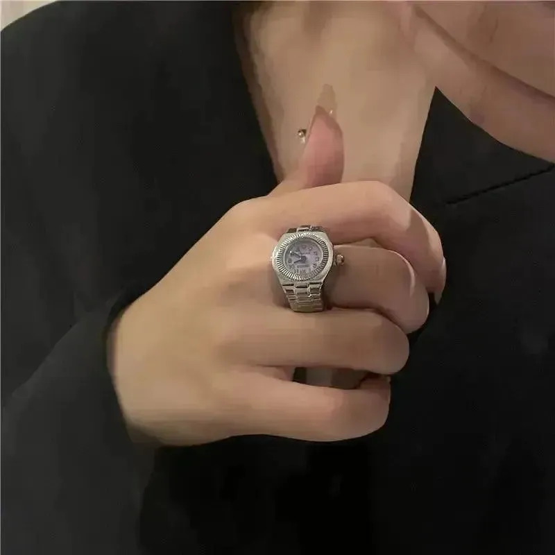 Trendy Finger Ring Watch