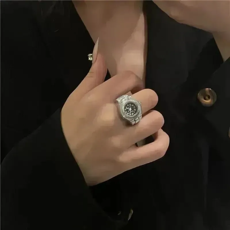 Trendy Finger Ring Watch