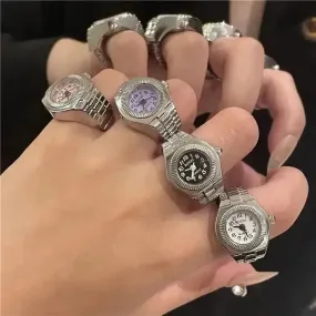 Trendy Finger Ring Watch