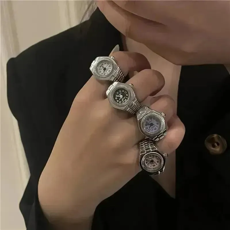 Trendy Finger Ring Watch