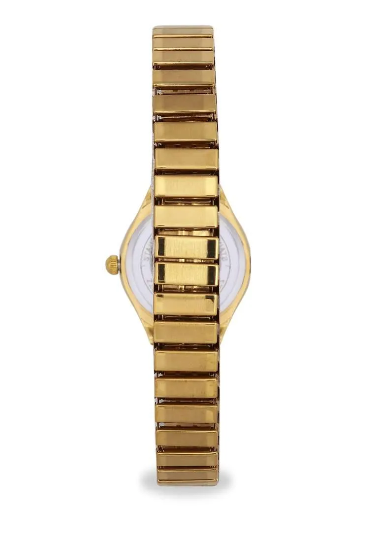 Valentino 20122279-GOLD DIAL Stainless Steel Watch for Women