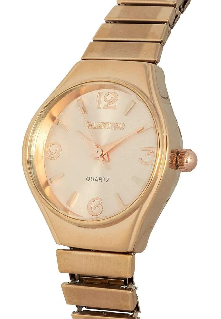 Valentino 20122280-ROSE DIAL Stainless Steel Watch for Women