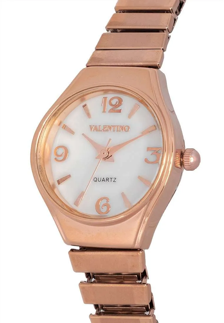 Valentino 20122280-WHITE DIAL Stainless Steel Watch for Women