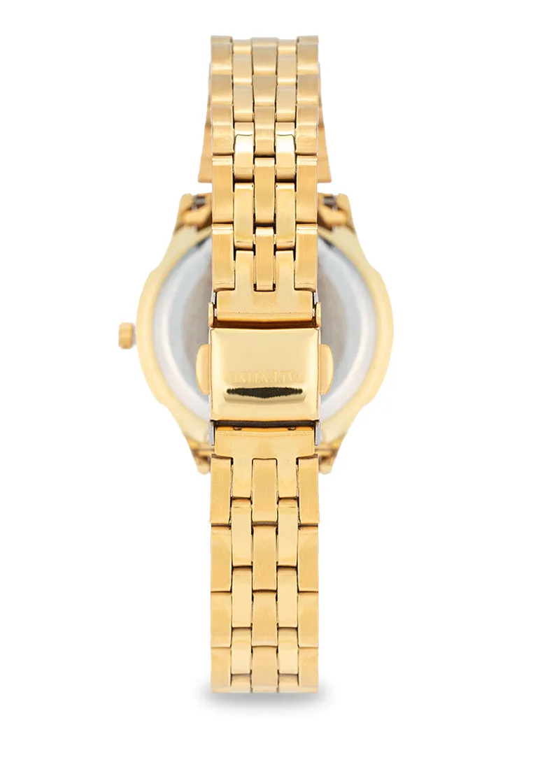 Valentino 20122377-GOLD - GOLD DIAL Stainless Steel Strap Analog Watch for Women