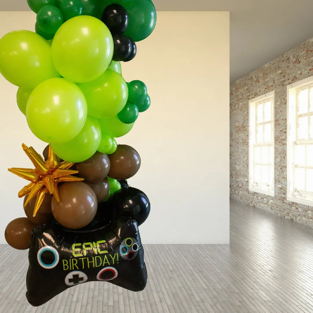 Video Game Balloon Arch - Balloon Garland Kit