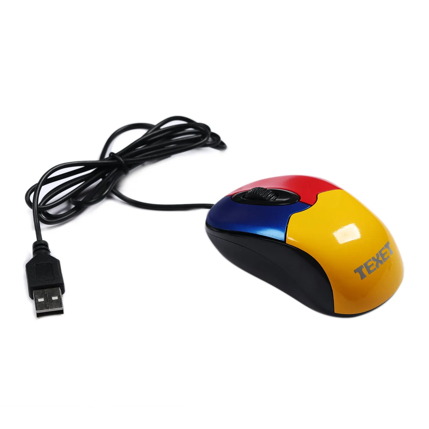 Wired Multi Colour Optical Mouse