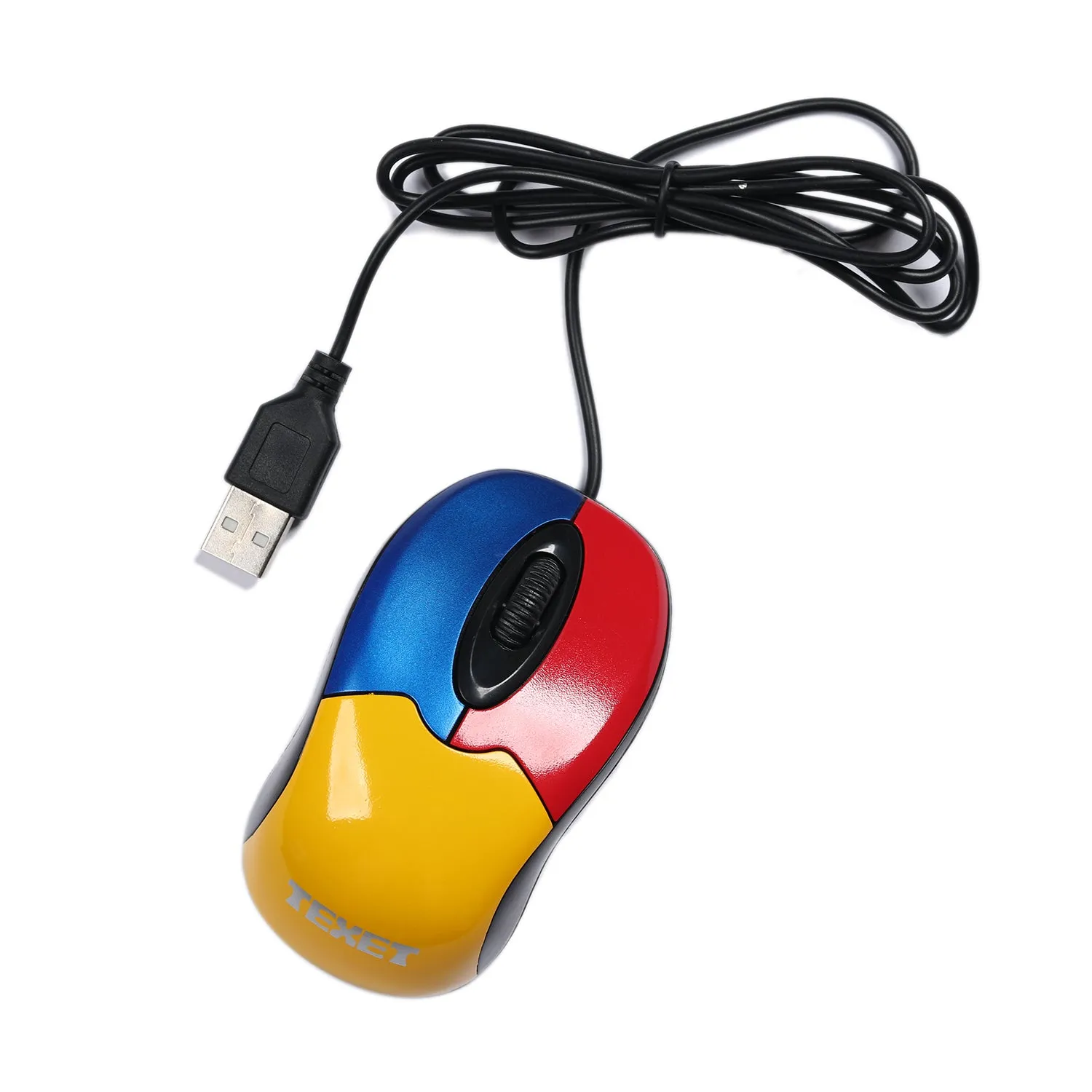 Wired Multi Colour Optical Mouse