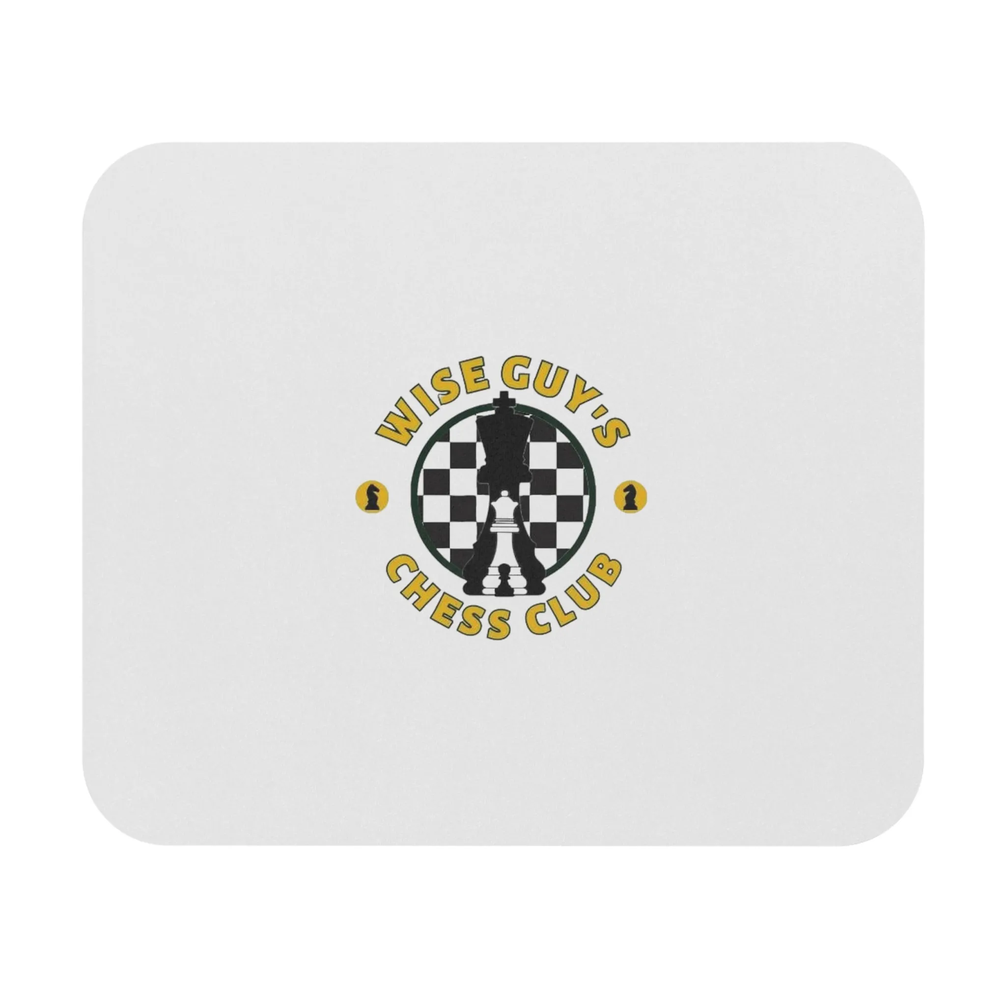 Wise Guy's Chess Club Mouse Pad (Rectangle)