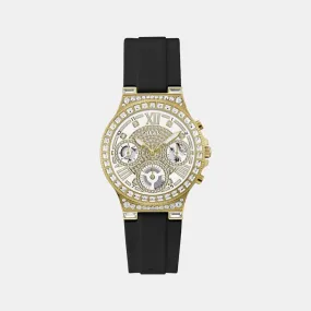 Women Gold Analog Silicon Watch GW0257L1