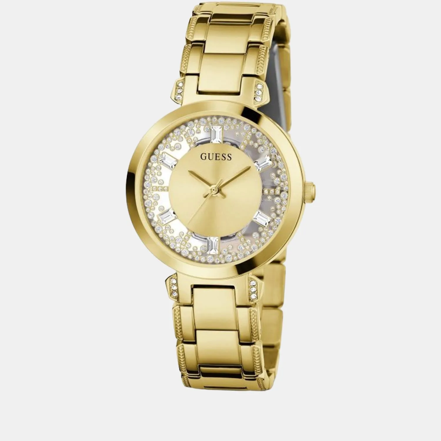 Women Gold Analog Stainless Steel Watch GW0470L2