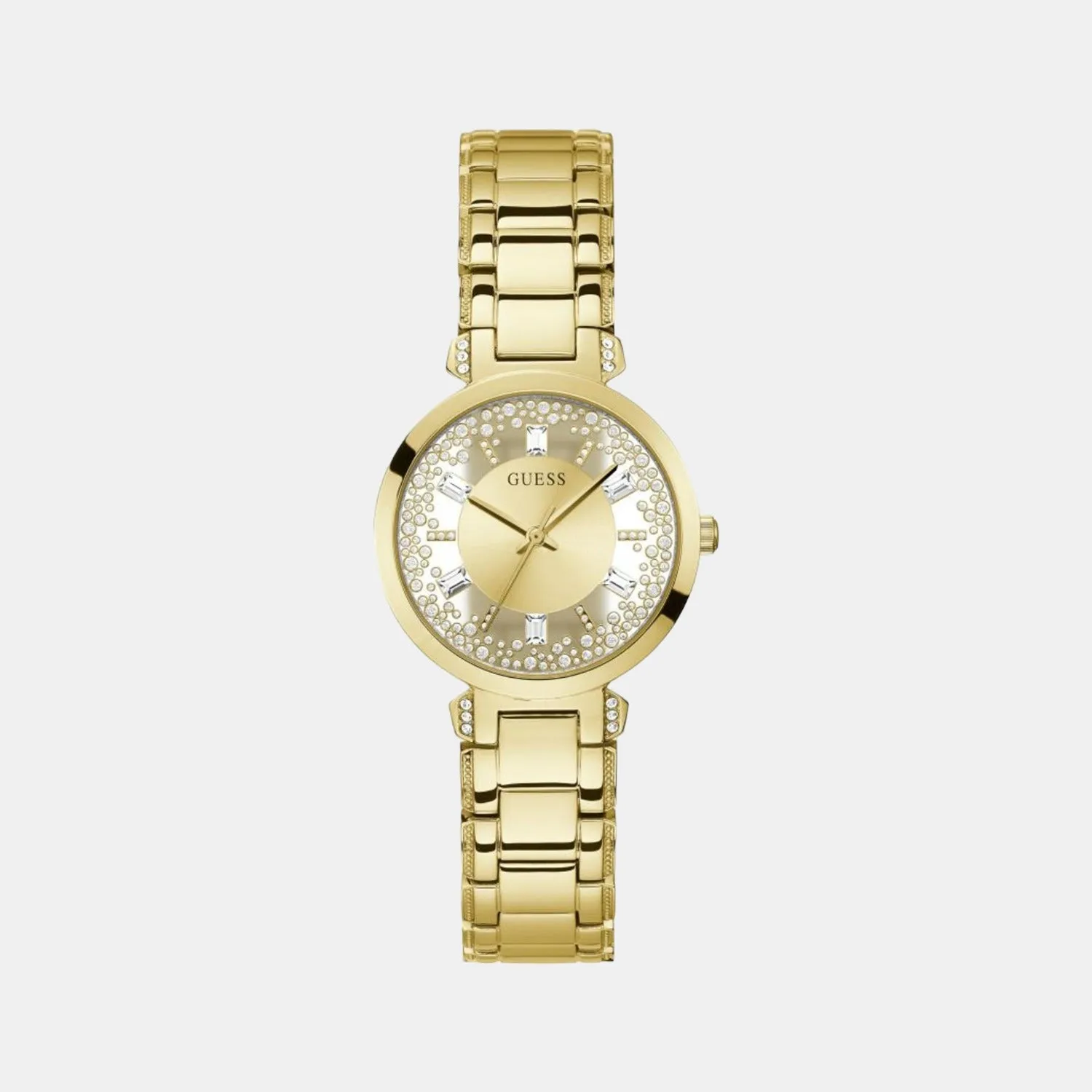 Women Gold Analog Stainless Steel Watch GW0470L2