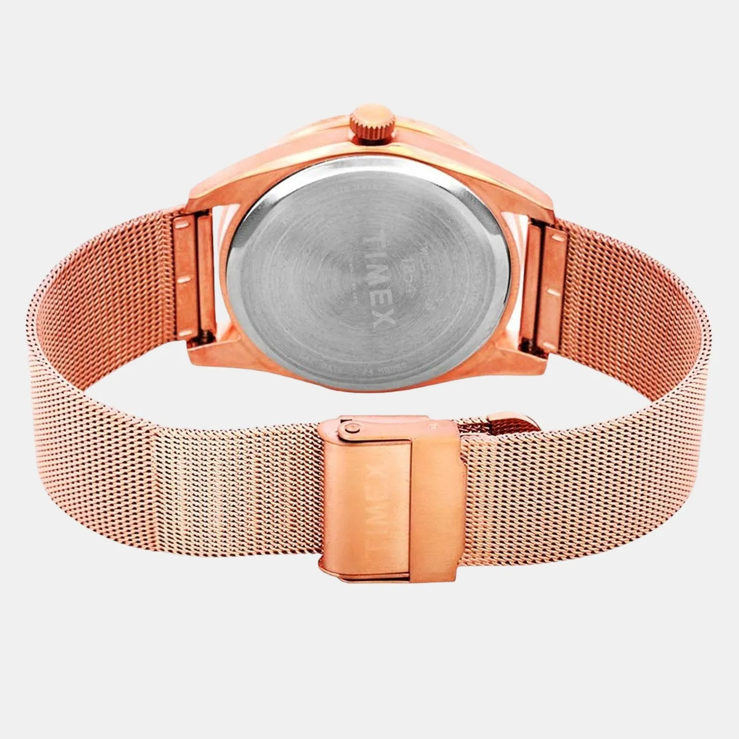 Women Rose Gold Analog Stainless Steel Watch TWEL13203