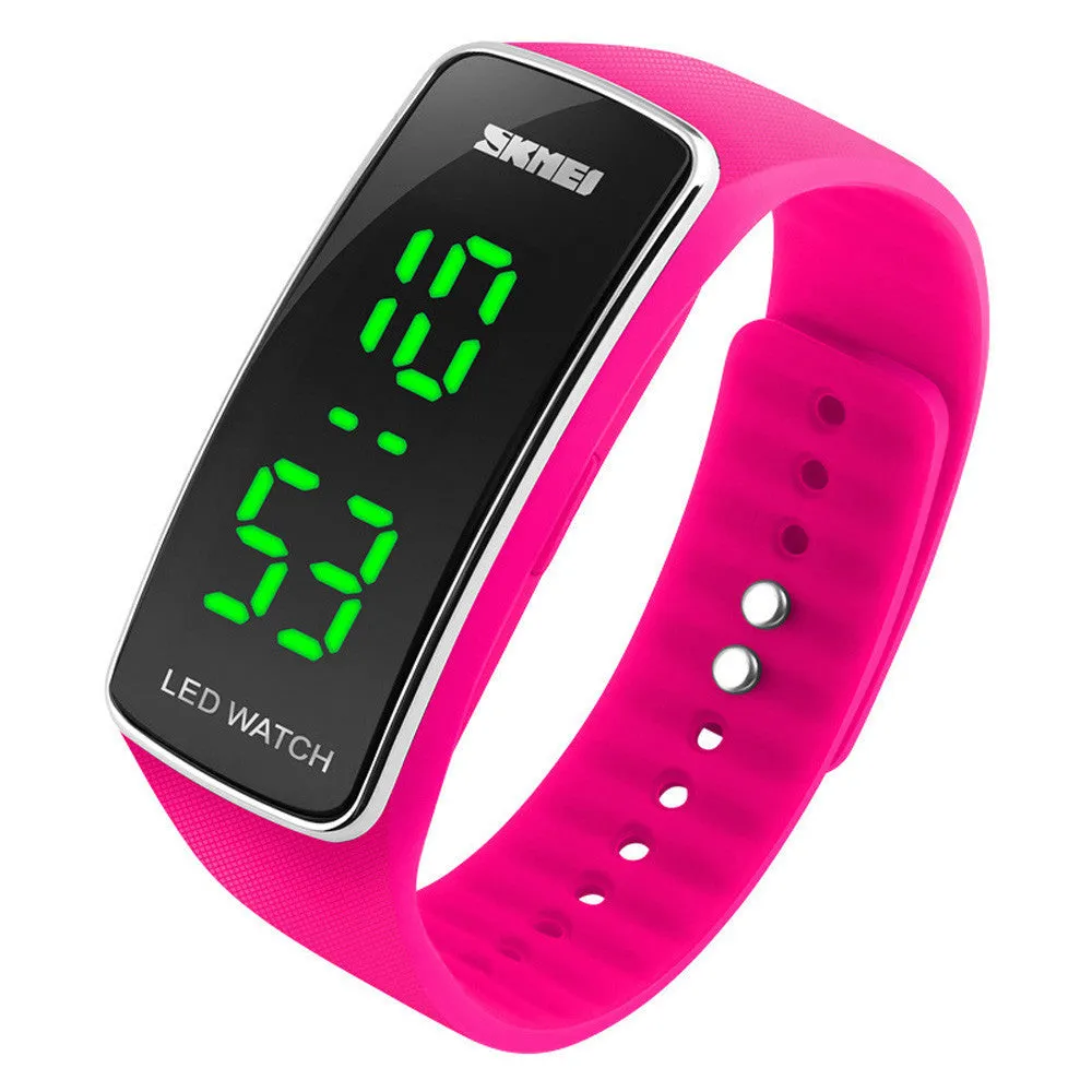 Womens Fashion Silicone LED Sport Bracelet