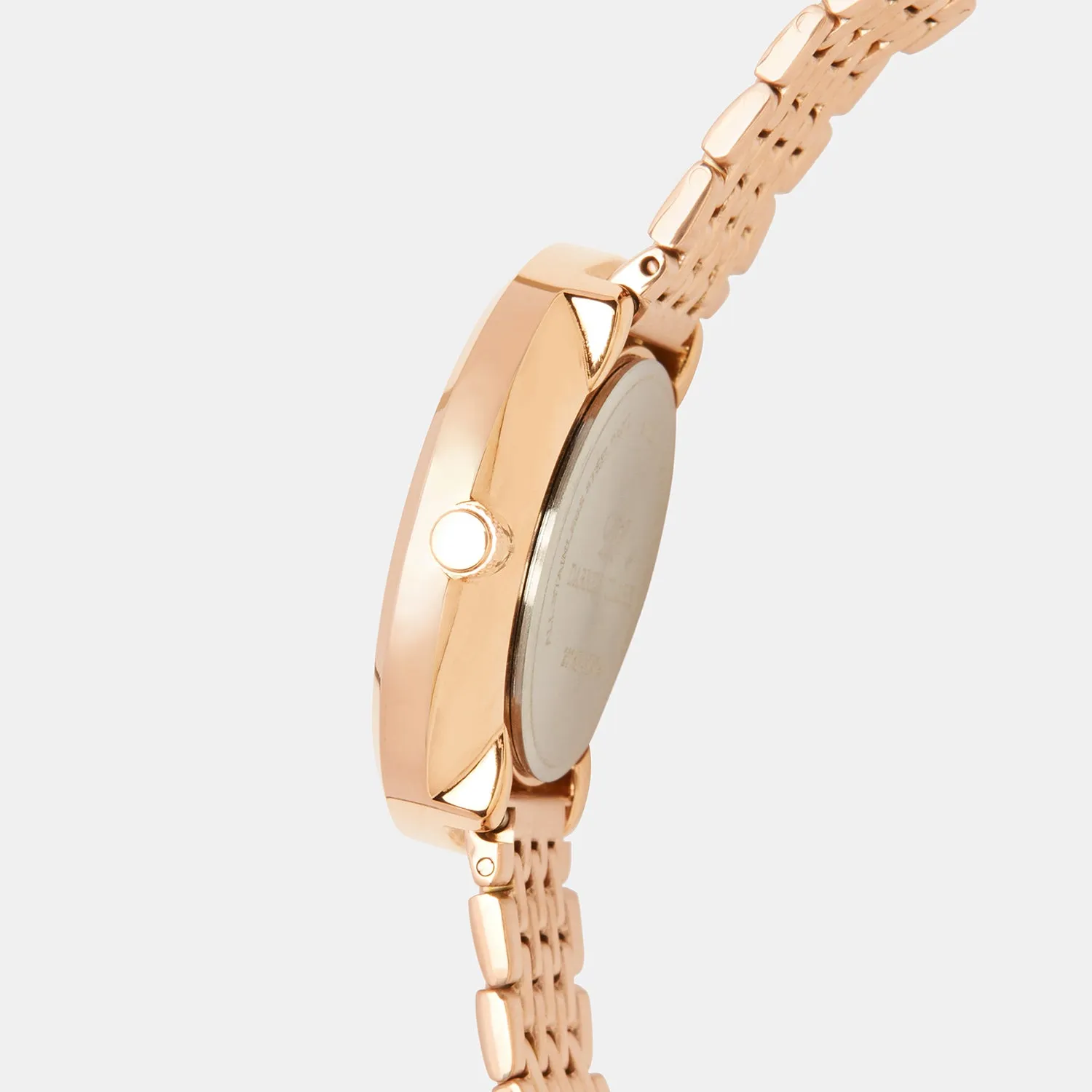 Women's Rose Gold Analog Brass Watch 2004F-C0304