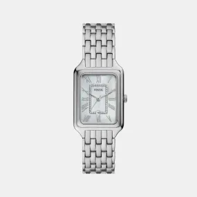 Women's Silver Analog Stainless Steel Watch ES5306