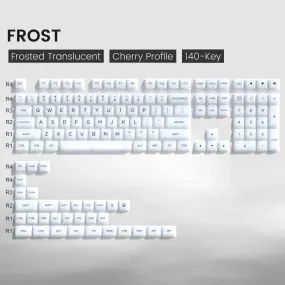 Womier Frost Translucent Cherry Profile Keycap Full Set (141-Key)