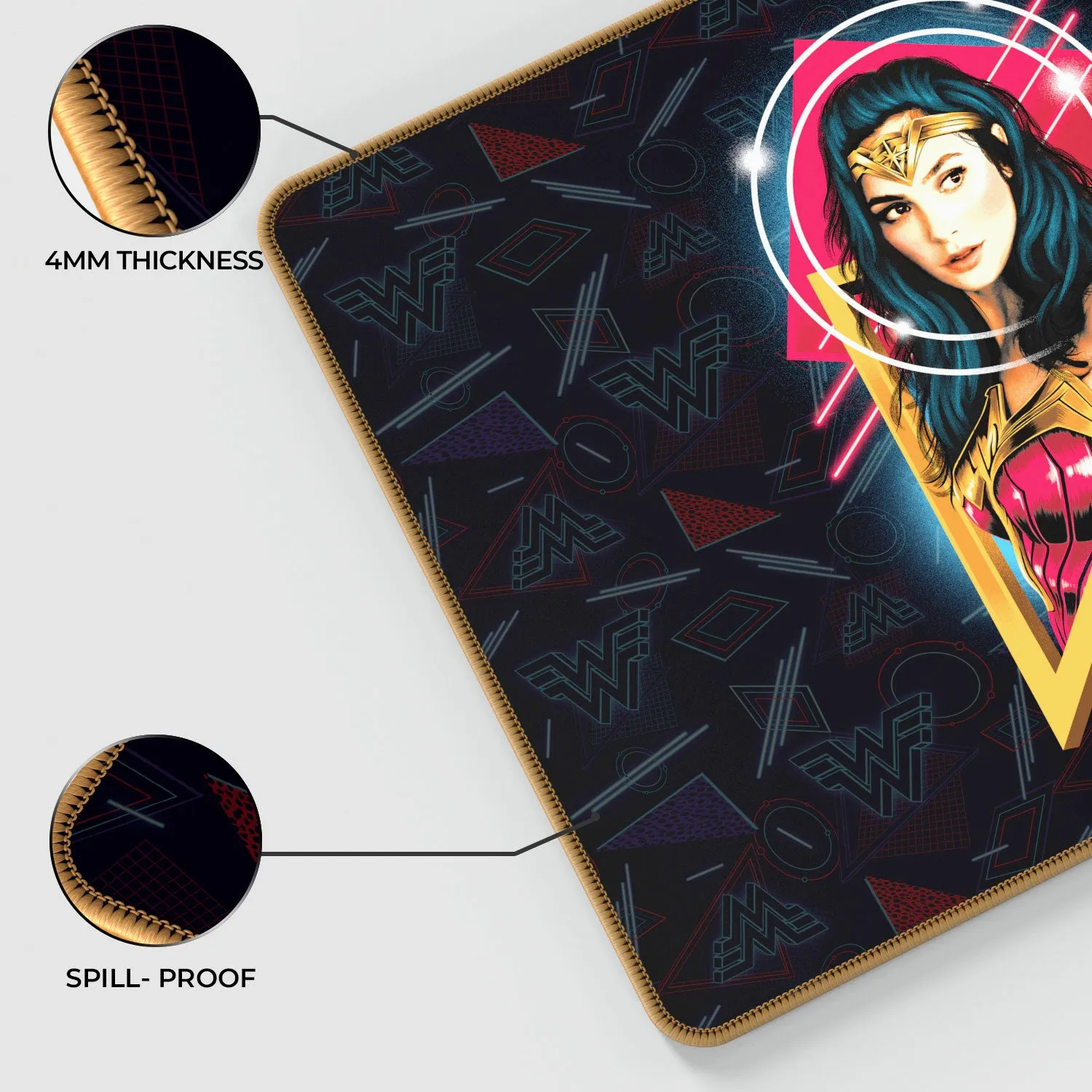 Wonder Woman - Portrait Gaming Mouse Pad