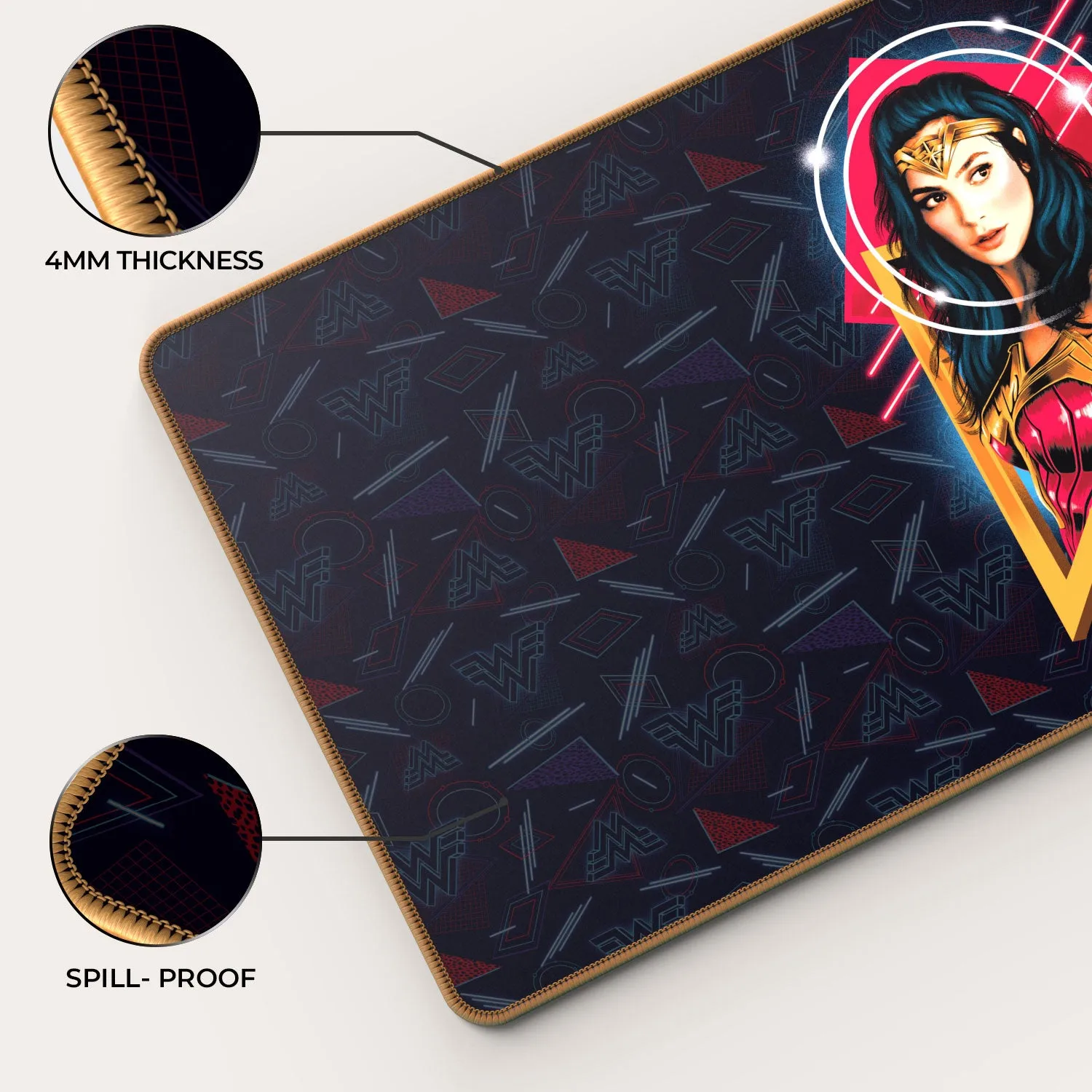 Wonder Woman - Portrait Gaming Mouse Pad