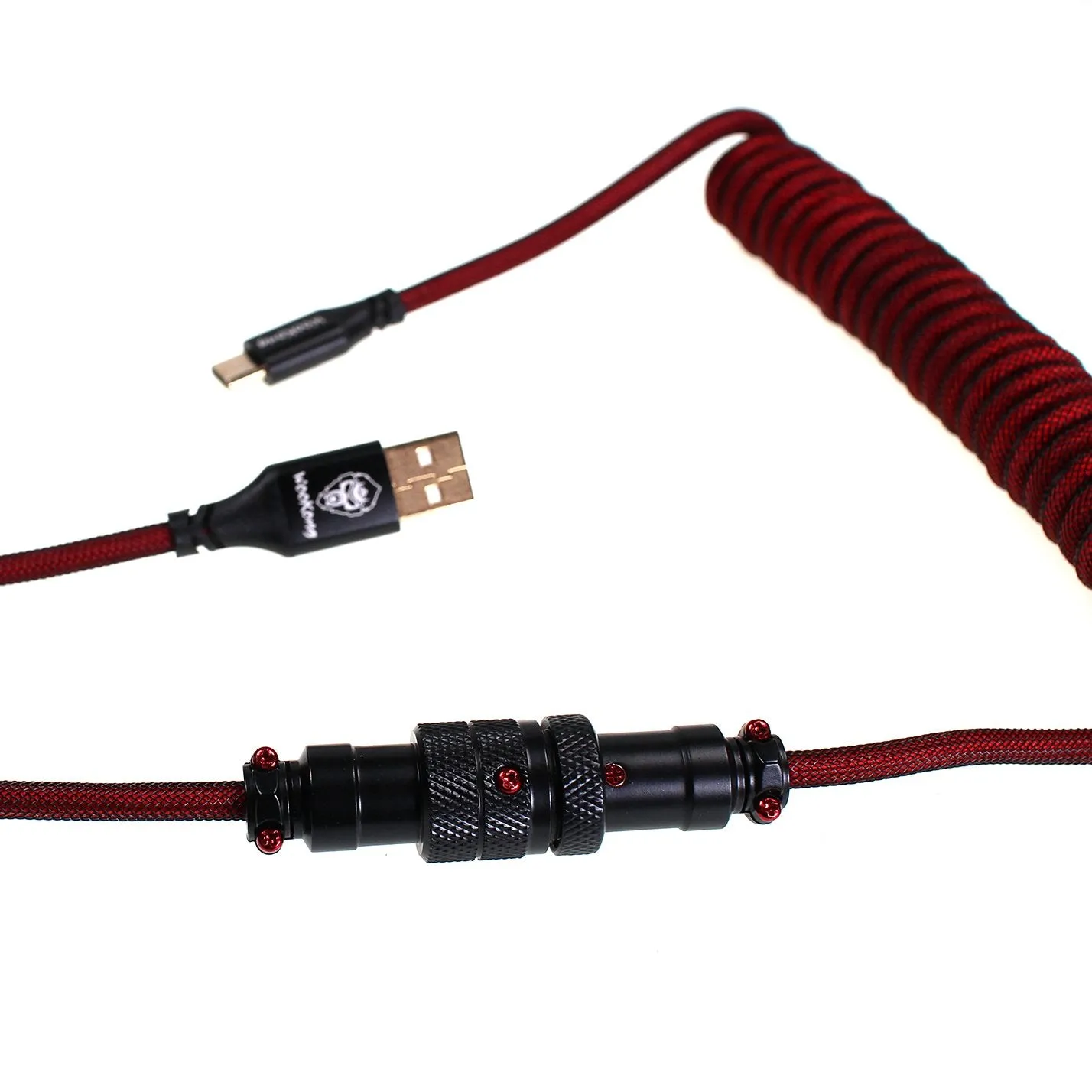 Wookong Red Keyboard Aviator Cables