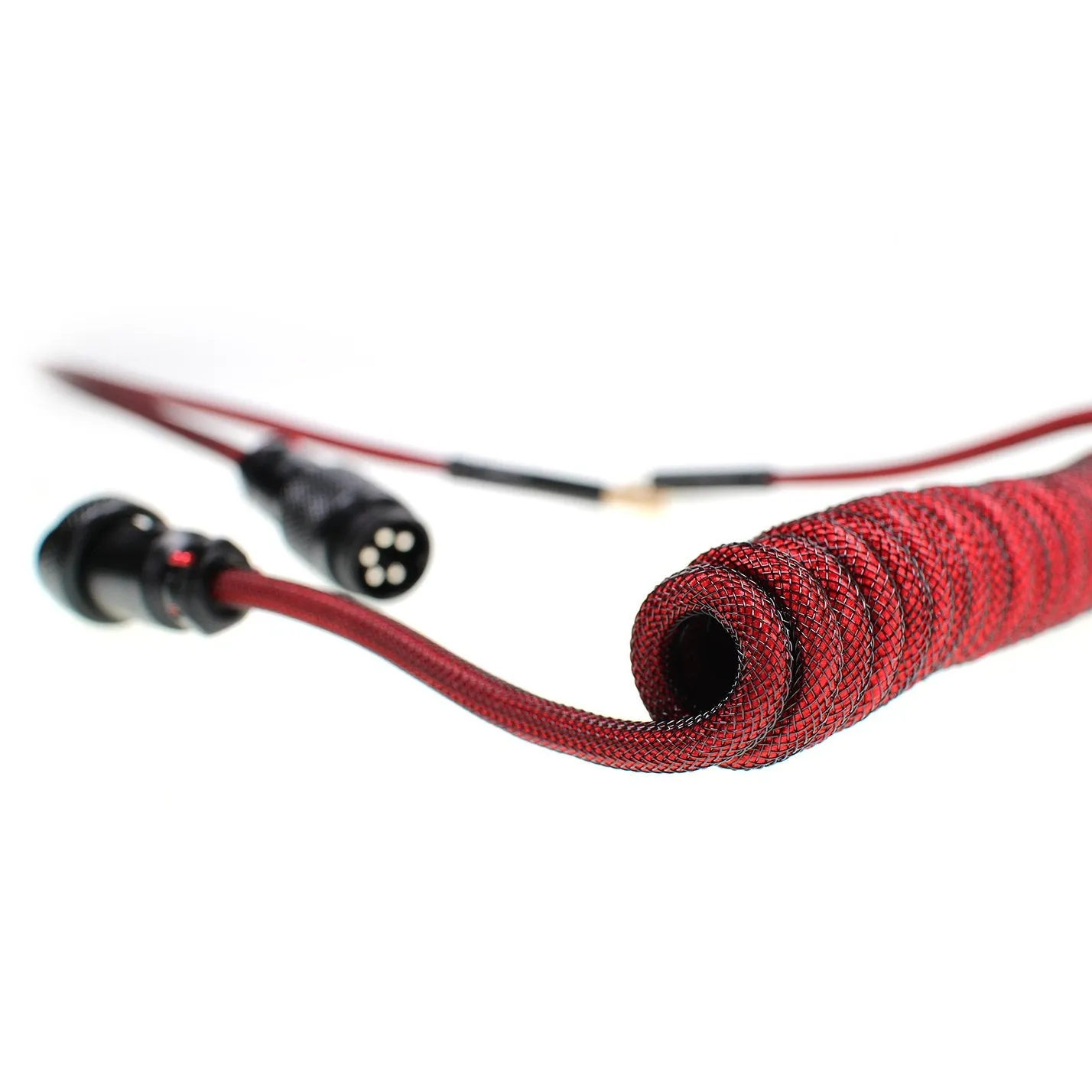 Wookong Red Keyboard Aviator Cables