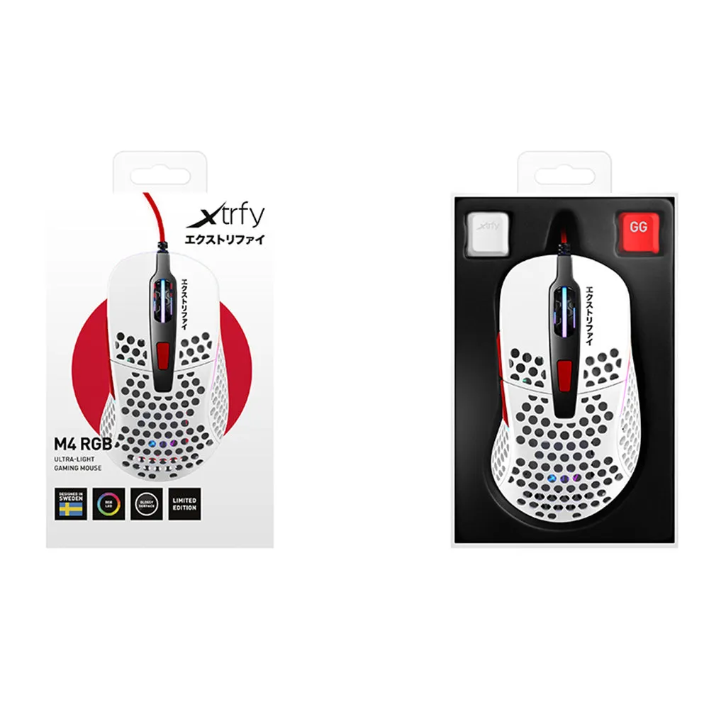 Xtrfy M4 Tokyo Edition - Ultra-light Gaming Mouse