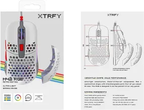 XTRFY M42 RGB Ultra Light Gaming Mouse - (Retro)