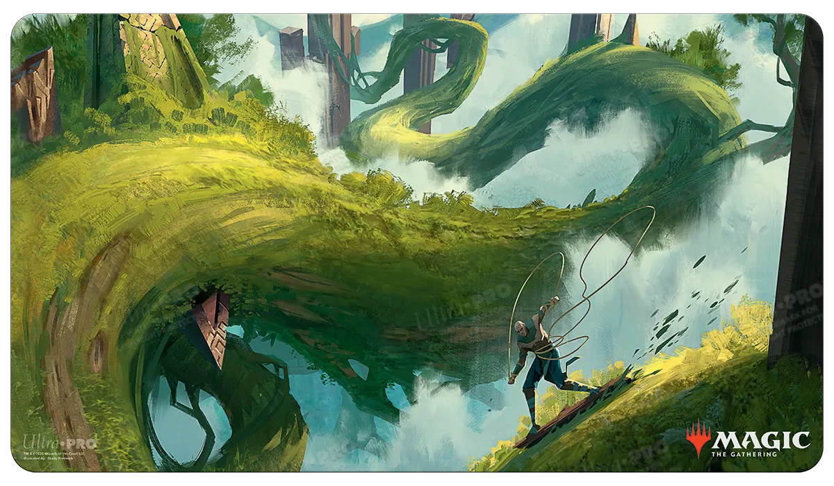 Zendikar Rising Branchloft Pathway Standard Gaming Playmat for Magic: The Gathering