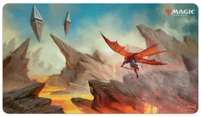 Zendikar Rising Lavaglide Pathway Standard Gaming Playmat for Magic: The Gathering