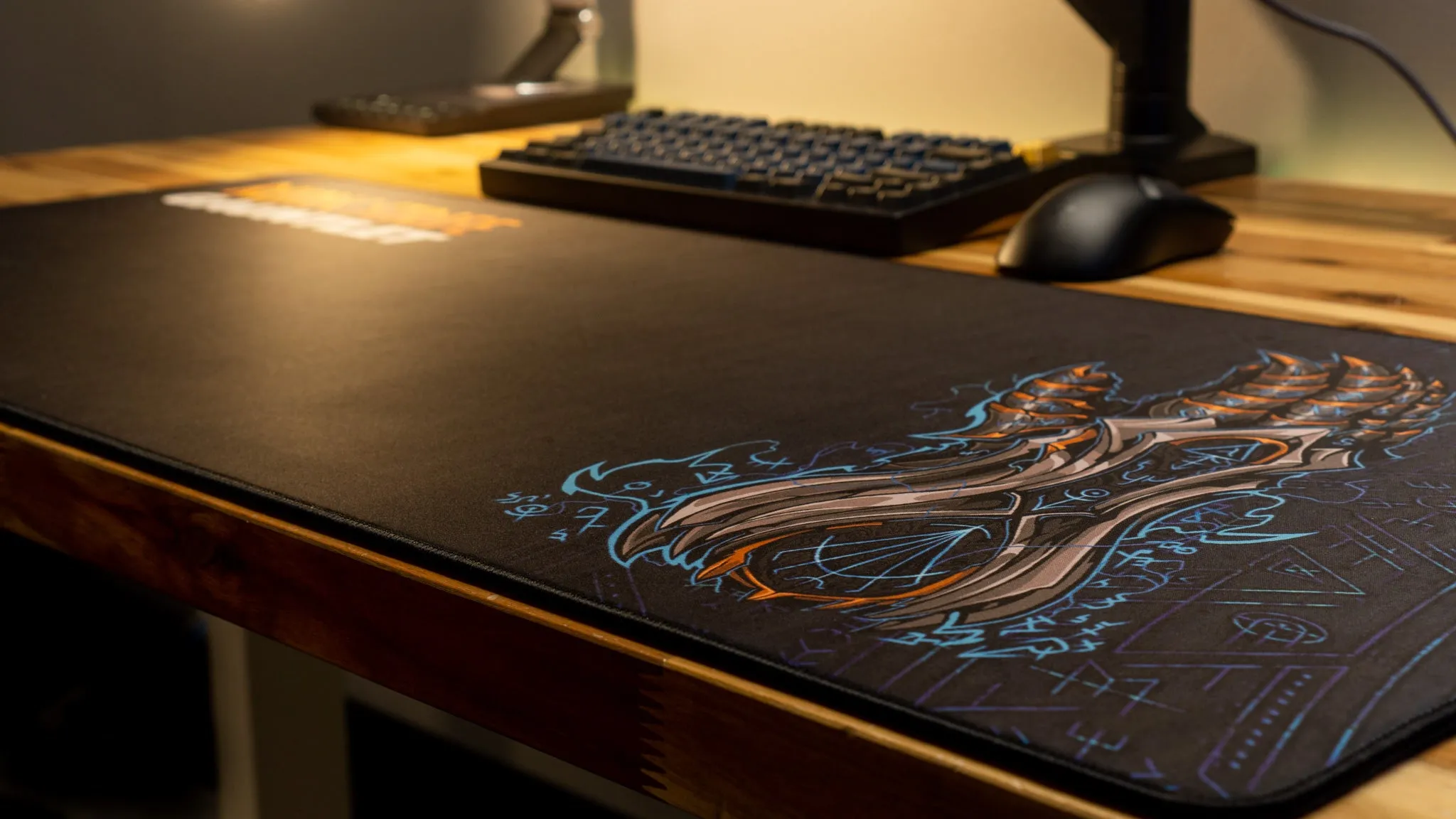 Zizaran "Runic Strife Gauntlet" Content Creator Collaboration Gaming XL Gaming Mouse Pad Deskmat